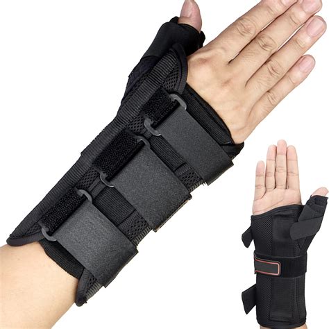 Wrist Brace & Thumb Splint for De Quervain's Tenosynovitis, Tendonitis ...