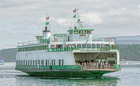 Friday Harbor Tillicum Ferry Photograph by Betsy Knapp