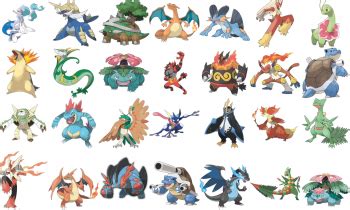 Starter Pokemon Final Evolutions Tier List (community Rankings ...