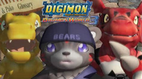 ข้อมูลภายในเกม│Digimon World 3 - YouTube