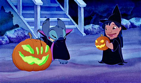 Download Witch Lilo And Stitch Halloween Wallpaper | Wallpapers.com