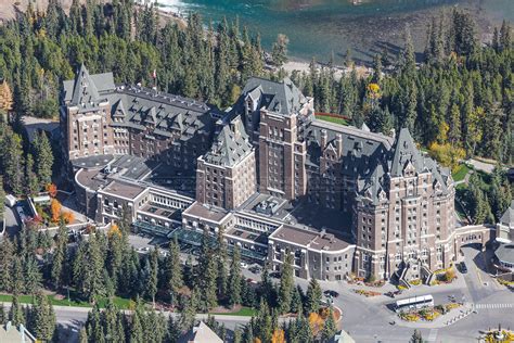 Aerial Photo | Banff Springs Hotel