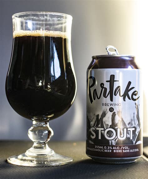 Review: Partake Stout (Non-alcoholic) - BeerCrank.ca