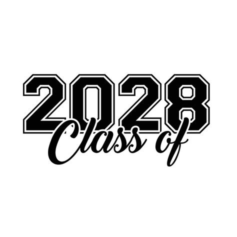 Class Of 2028 Vector, T shirt Design 10990413 Vector Art at Vecteezy