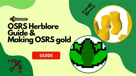 OSRS Herblore Guide And Making OSRS gold - GPCD