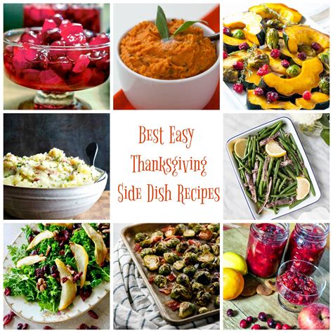 Best Easy Thanksgiving Side Dish Recipes- The Bossy Kitchen