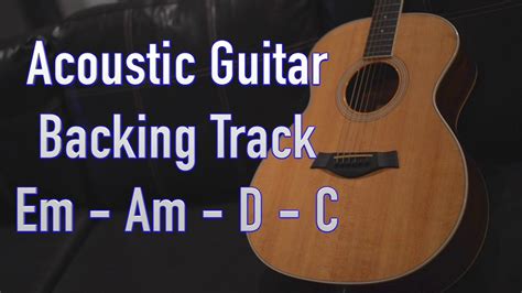 Acoustic Guitar Backing Track - Key of G - YouTube