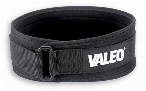 Valeo 5" Weight Lifting Belt Black Size Medium – FitnessEtc.com