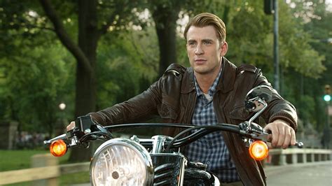 Chris Evans, movie, comics, man, motorcycle, captain, fantasy, green ...