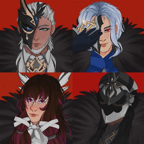 The 11 Fatui Harbingers //art// | Genshin Impact Amino