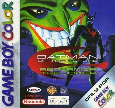 Batman Beyond: Return of the Joker (2000) | Game Boy Color Game ...