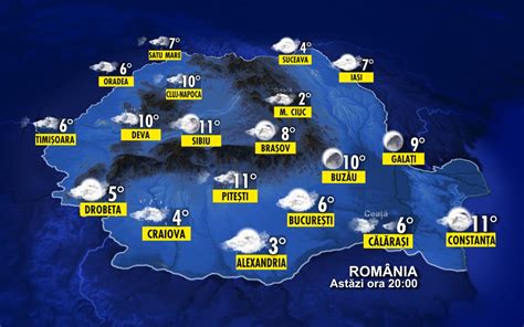 Vezi cum este vremea in Romania din ora-n ora! - Stirileprotv.ro