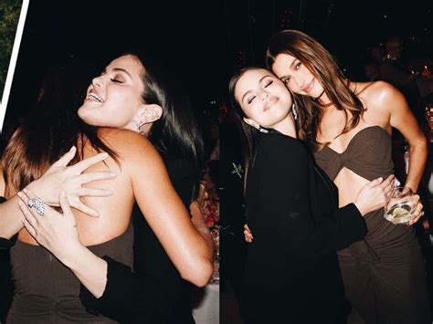 Trending Pictures: Selena Gomez, Hailey Bieber pose together