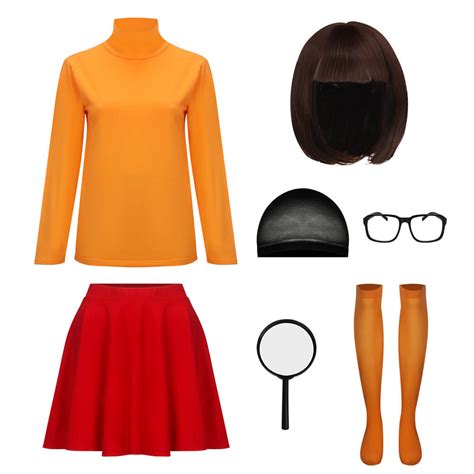 Vikidoky Velma Dinkley Anime Cosplay Costume – VikiDoky