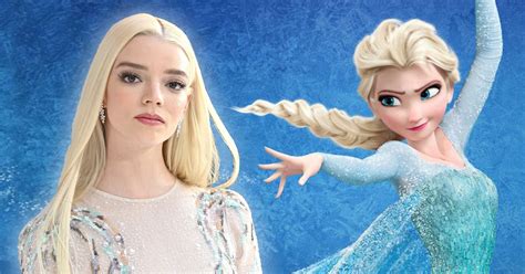 Anya Taylor-Joy addresses hope for her to play Elsa in live-action ...