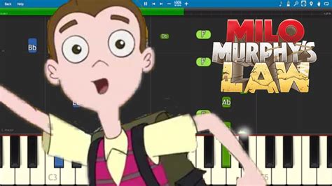 Milo Murphy's Law Theme Song - EASY Piano Tutorial Chords - Chordify