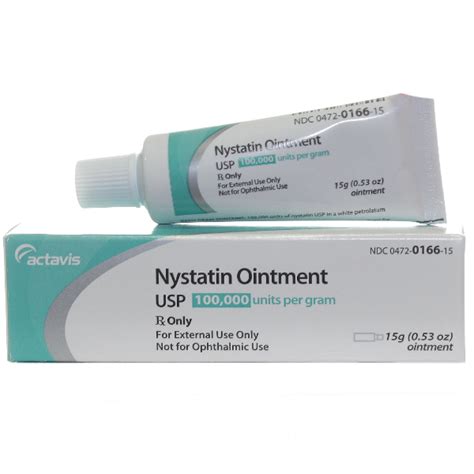 Nystatin Ointment (100,000u/gm) 15g