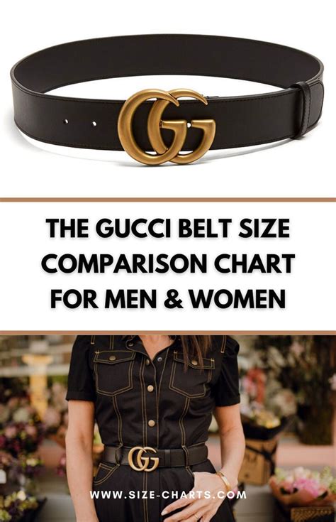 The Gucci Belt Size Comparison Chart For Men & Women ~ size-charts.com ...