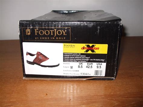 Footjoy Dimension golf shoes in size 8.5 - new, boxed. | eBay