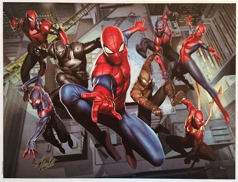 Marvel Spider-Man "Web-Warriors" Limited Edition Canvas - The ...