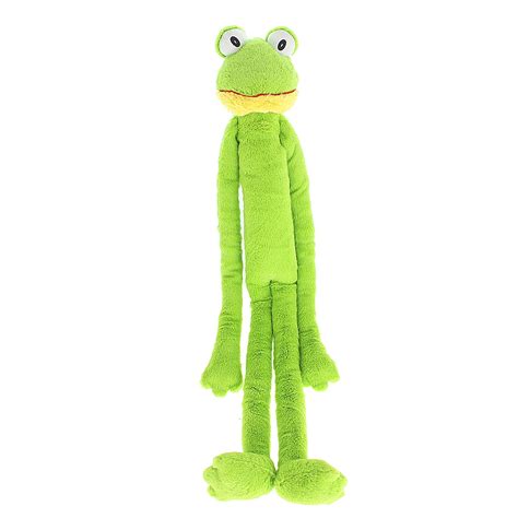 Multipet Swingin' Slevins Frog Plush Dog Toy - Walmart.com - Walmart.com