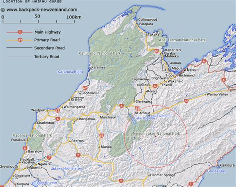 Where is Wairau Gorge? Map - New Zealand Maps