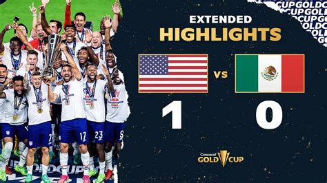 Extended Highlights: USA 1-0 Mexico - 2021 Gold Cup Final