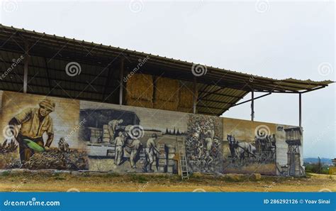 Agriculture History Story Street Art of Kfar Glikson , North Israel ...