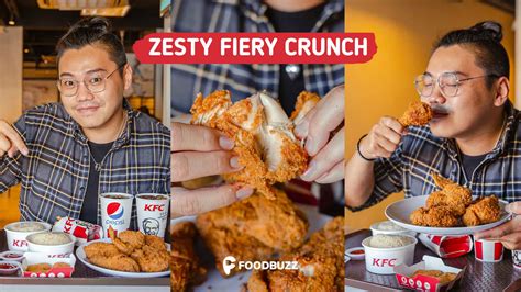 The newest menu from KFC, Zesty Fiery Crunch has arrived with herby and ...