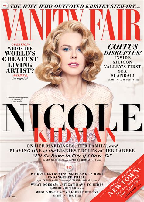 Nicole Kidman for Vanity Fair December 2013