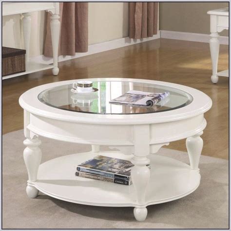 White Round Coffee Tables