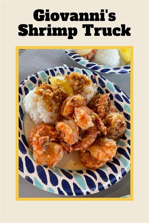 Giovanni’s Shrimp Truck in 2024 | Food, Garlic shrimp scampi, Recipes