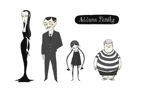 Addams Family | Addams family, Character design animation, Animated ...