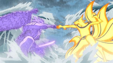 Naruto Chakra Mode Vs Sasuke Susanoo