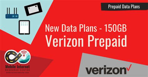 Verizon Launches New Prepaid Data Only Plans - Up To 150GB for $70 ...