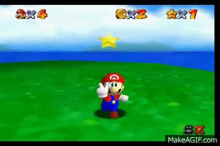 Super Mario 64 :: Star Collection Montage on Make a GIF