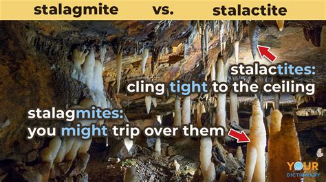 Stalagmite vs. Stalactite: Key Differences in Formations | YourDictionary