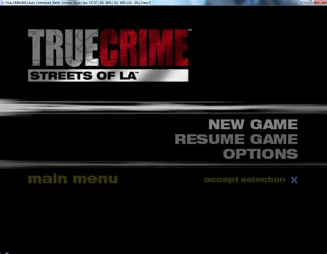 True Crime: Streets of LA - PCSX2 Wiki