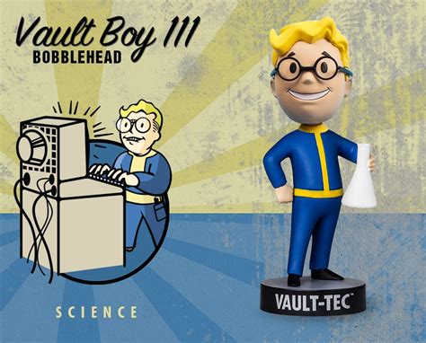 Fallout® 4: Vault Boy 111 Bobbleheads - Series Three: Science | Gaming ...