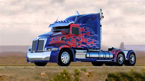 Transformers Wallpapers Optimus Prime Truck - Wallpaper Cave