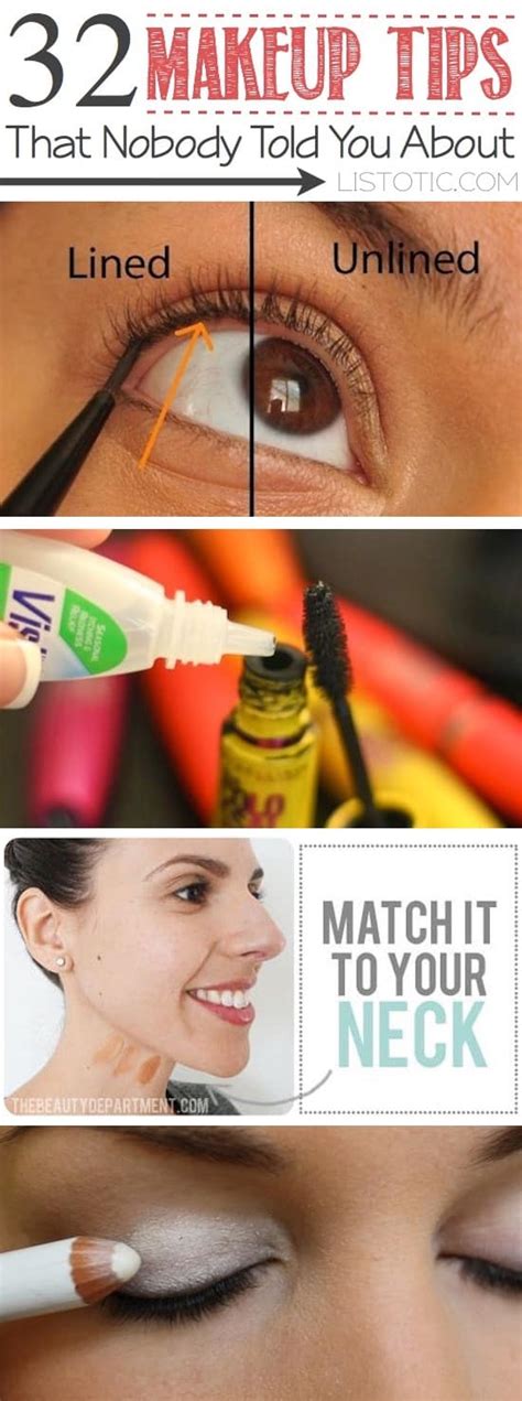 32 Makeup Tips That Nobody Told You About (for beginners and experts)