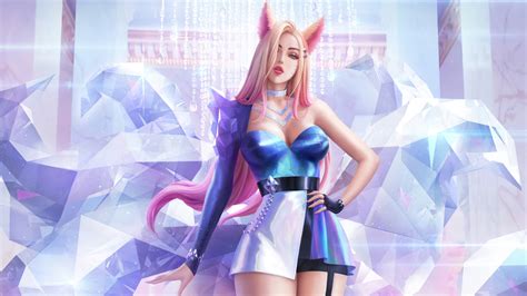 kda, ahri, all out, more, lol, 4k, HD Wallpaper | Rare Gallery