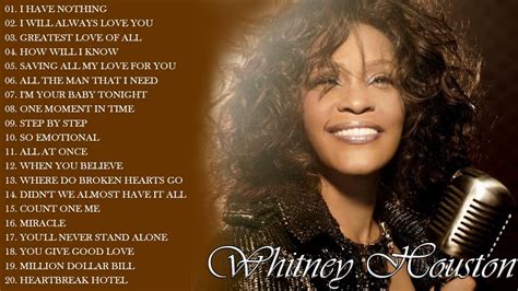 Whitney Houston Greatest Hits Playlist 2020 - Whitney Houston Full ...