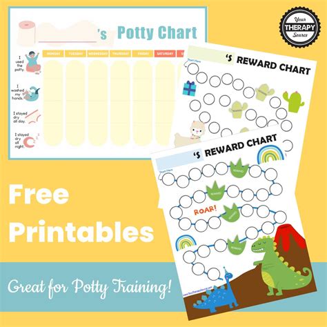 Free Printable Potty Training Chart - Your Therapy Source