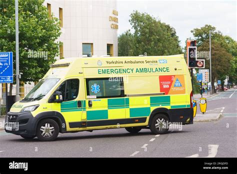 Yorkshire Ambulance service Stock Photo - Alamy