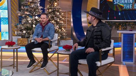 98 Degrees' Drew Lachey and NSYNC's Chris Kirkpatrick talk about new ...