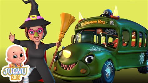 Jugnu Kids - Spooky Bus | Wheels on the bus - Halloween Special