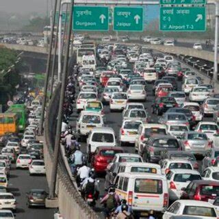 Huge traffic jam scene in Delhi, India 2 | Download Scientific Diagram