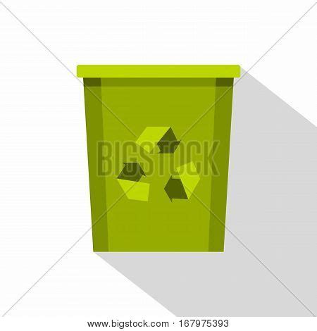 Green Recycle Bin Vector & Photo (Free Trial) | Bigstock