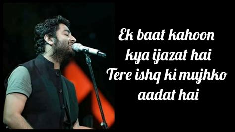 IJAZAT LYRICS | One Night Stand (2016) | Arijit Singh | Meet Bros ...